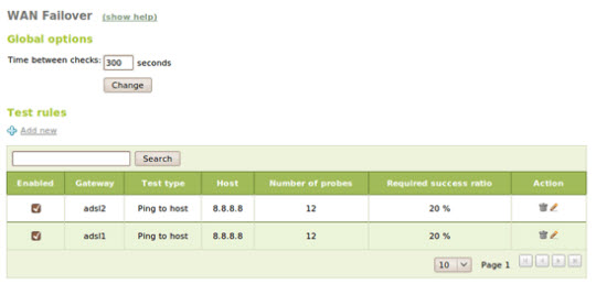 Using eBox like Gateway: Firewall, Traffic Shaping, HTTP Proxy ... Picture 9