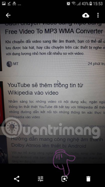 Using Google Lens to convert images into words, find information easily Picture 7