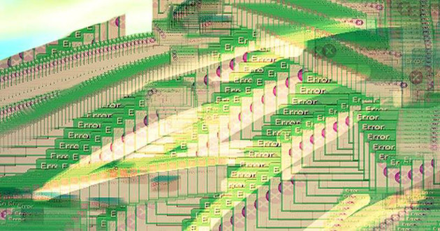 Using only the Windows error message, this guy drew a surprisingly beautiful picture Picture 2