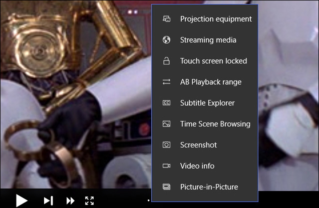 Using zPlayer UWP plays Windows 10 video Picture 2