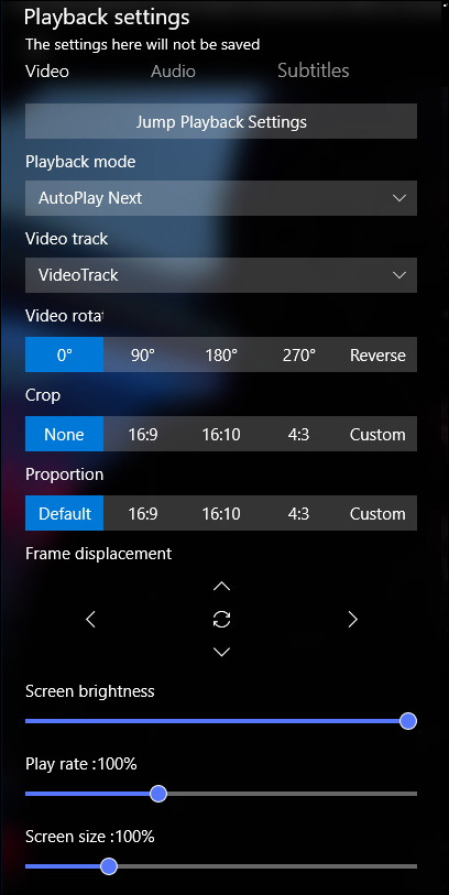 Using zPlayer UWP plays Windows 10 video Picture 4