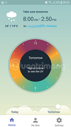 UVLens application - protects you from harmful UV rays Picture 2