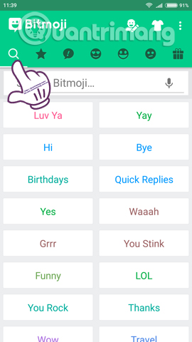 Variable super toxic emoticon with Bitmoji Keyboard Picture 21