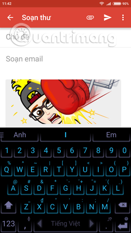 Variable super toxic emoticon with Bitmoji Keyboard Picture 23