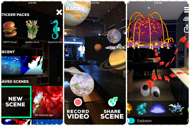Very interesting free AR applications on iOS 11 and download links Picture 7