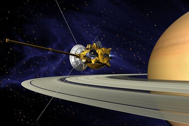 Video: Cassini spacecraft successfully performs the journey around Saturn Picture 2