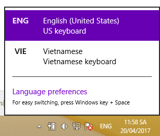 Vietnamese translation for Windows 10 Picture 9
