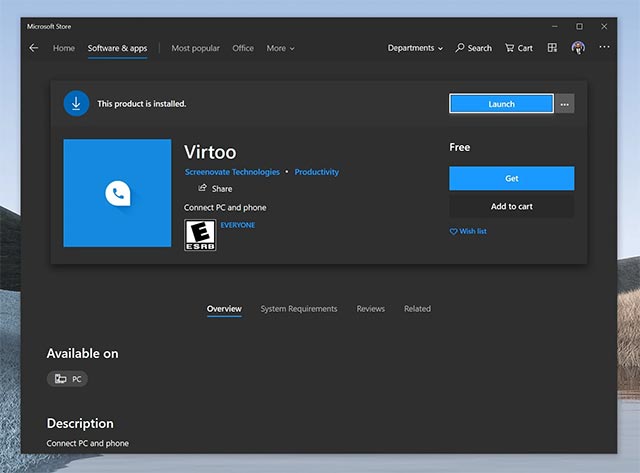 Virtoo, a 'copy' of Dell Mobile Connect for all Windows 10 PCs, is coming soon Picture 1