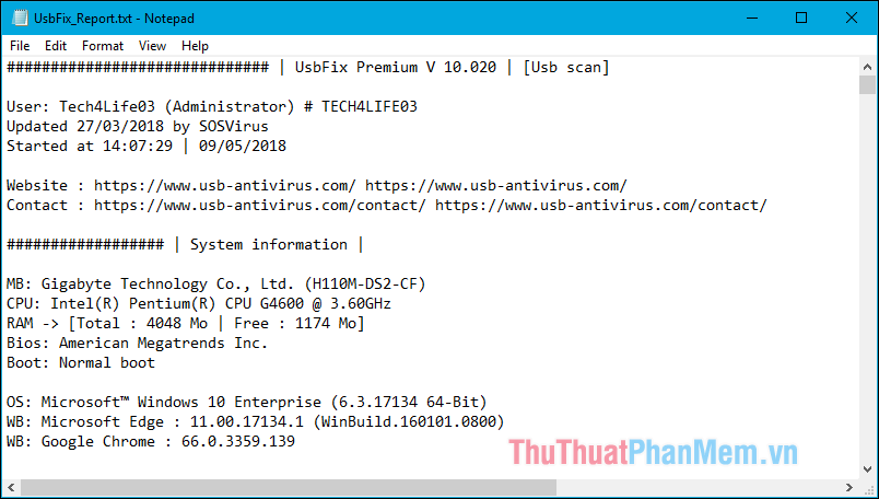 Virus removal shortcut in USB Picture 5