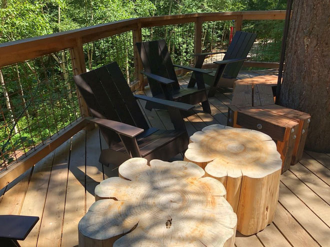 Visit the tree office that Microsoft makes employees, chatting, working or sunbathing Picture 17