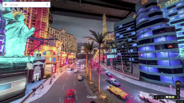 Visit the world's largest model from within with Google's miniature Street View Picture 11