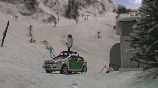 Visit the world's largest model from within with Google's miniature Street View Picture 28