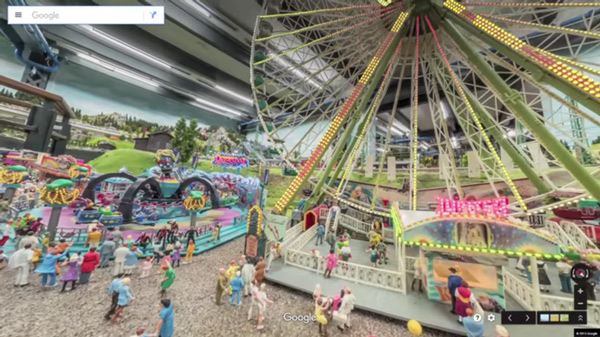 Visit the world's largest model from within with Google's miniature Street View Picture 9