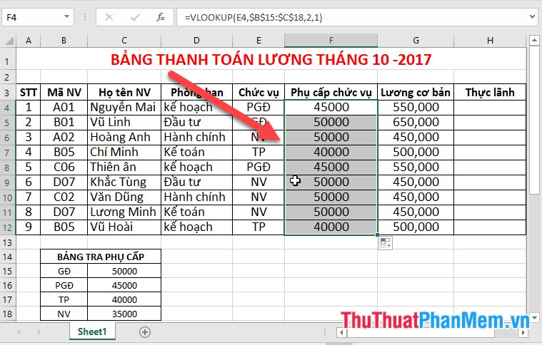 VLOOKUP function - Usage and detailed examples Picture 4