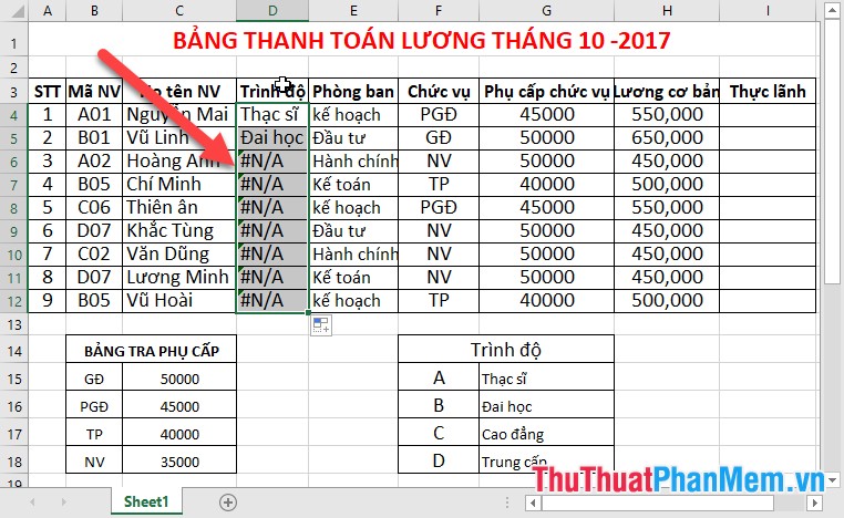 VLOOKUP function - Usage and detailed examples Picture 8
