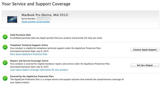 Warranty notes when buying an old Apple computer Picture 5