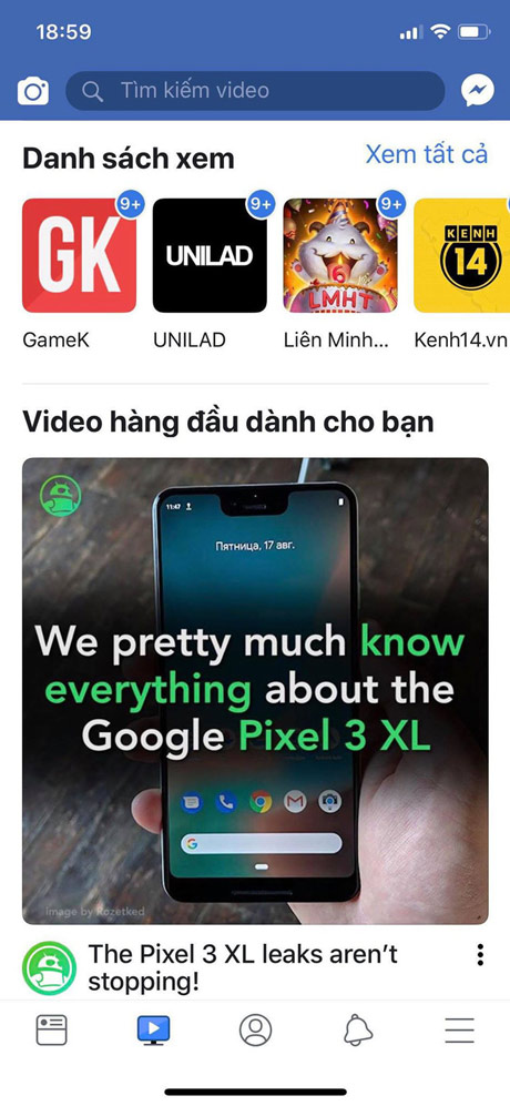 Watch, Facebook's new video sharing platform is available in Vietnam Picture 2