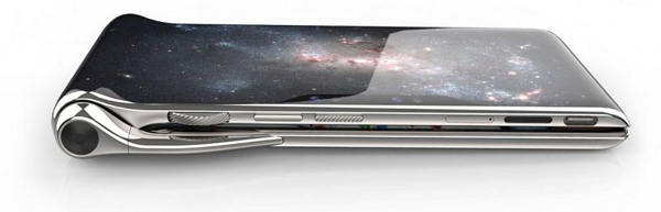 Watch the 3-screen phone concept inspired by a telescope, full of science fiction Picture 6
