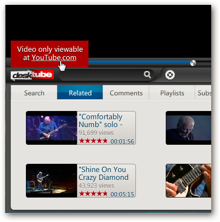 Watch YouTube videos directly on the Desktop Picture 6