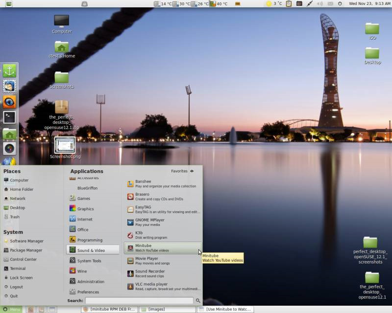 Watch YouTube videos on Linux Mint 11 with Minitube Picture 5