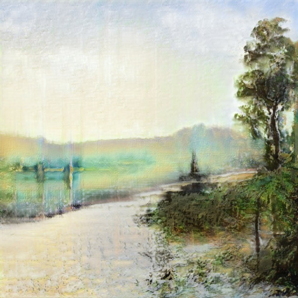 Watching pictures painted by artificial intelligence, everyone thinks that is the work of a true artist Picture 2