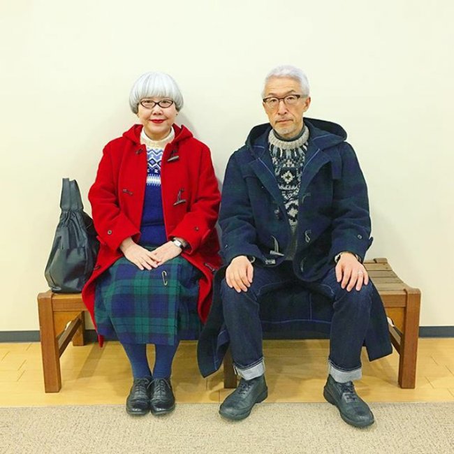 Watching the photo of a Japanese couple wearing double clothes for 37 years Picture 10
