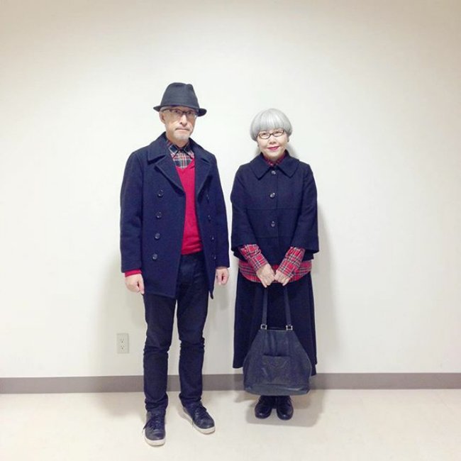 Watching the photo of a Japanese couple wearing double clothes for 37 years Picture 17