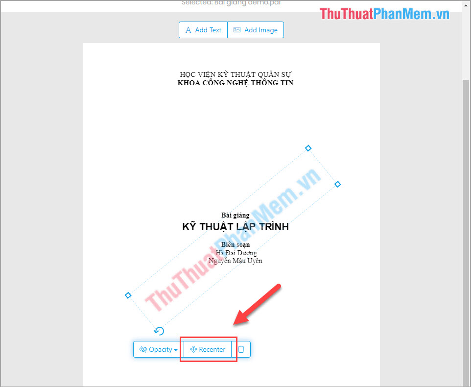 Watermark copyright seal for PDF files Picture 11