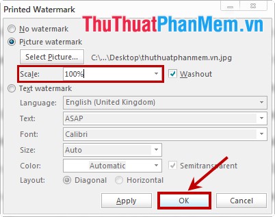 Watermark to Word file - Add Watermark to Doc file Picture 6