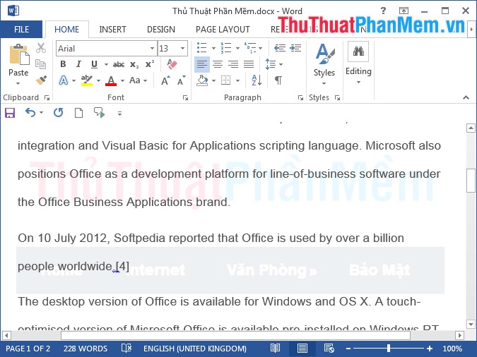 Watermark to Word file - Add Watermark to Doc file Picture 7