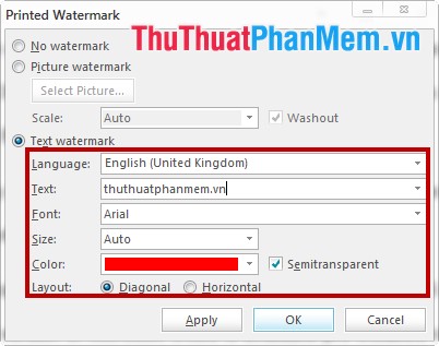 Watermark to Word file - Add Watermark to Doc file Picture 8