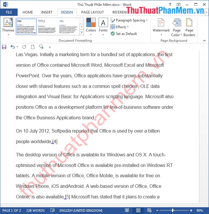 Watermark to Word file - Add Watermark to Doc file Picture 9