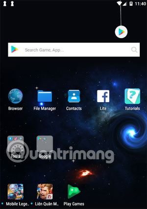 Ways to control large screen smartphones with one hand Picture 13
