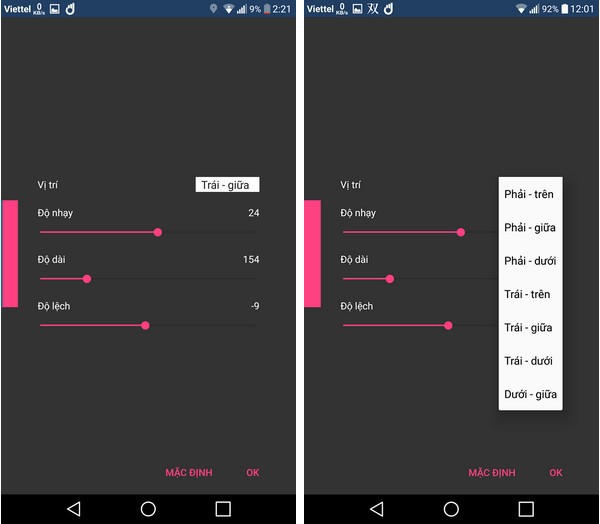 Ways to control large screen smartphones with one hand Picture 4