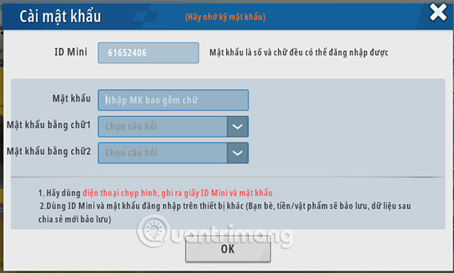 Ways to create a Mini World Block Art account Picture 3