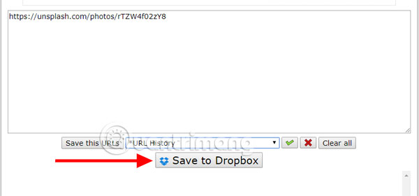 Ways to download and share data to Dropbox without an account Picture 10