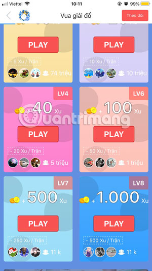 Ways to earn more coins in VN Today Picture 11