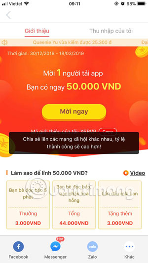 Ways to earn more coins in VN Today Picture 6