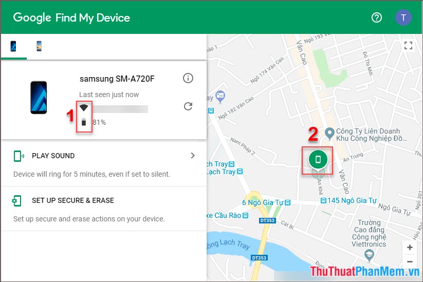 Ways to find stolen Android phones Picture 7