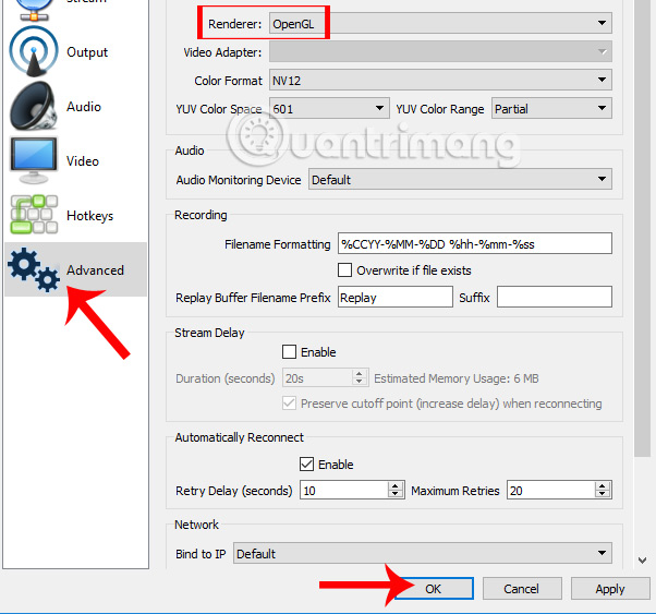 Ways to fix black screen errors when live stream on OBS Picture 4