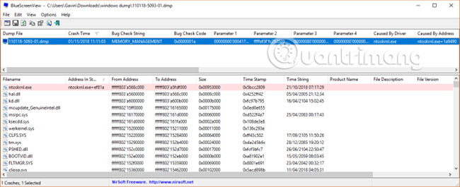 Ways to fix BSOD blue screen error Picture 10