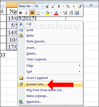 Ways to hide data on Excel - TipsMake.com