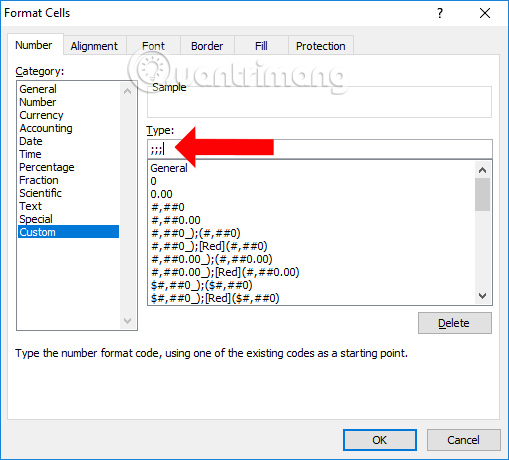 Ways to hide data on Excel - TipsMake.com