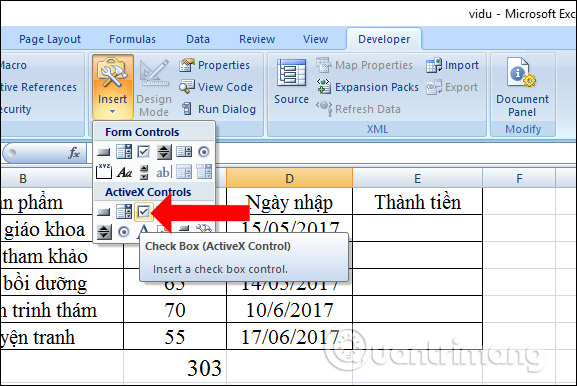 Ways to hide data on Excel Picture 2