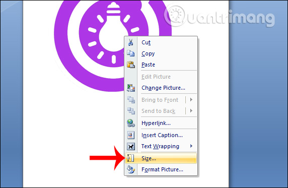 Ways to rotate images in Word - TipsMake.com