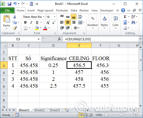 Ways To Round Numbers In Excel