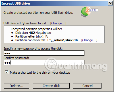 Ways to set USB passwords for data protection Picture 20