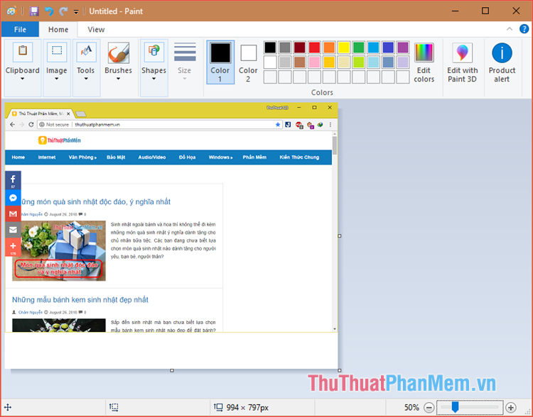Ways to take a screenshot in Windows 10 computer Picture 8