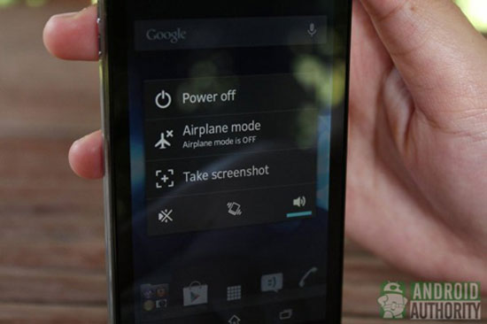 Ways to take screen shots of Android phones Picture 1