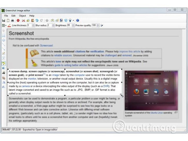 Ways to take screen shots of Windows 10 Picture 10